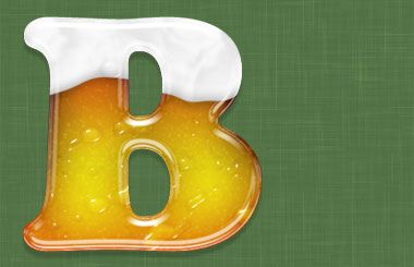 beer text effect preview