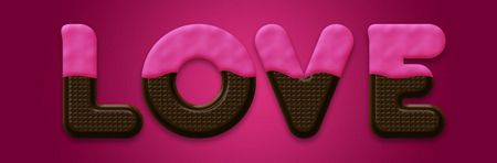 chocolate text effect preview