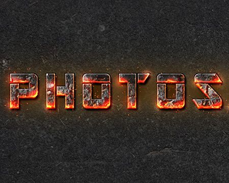 fire text photoshop tutorial